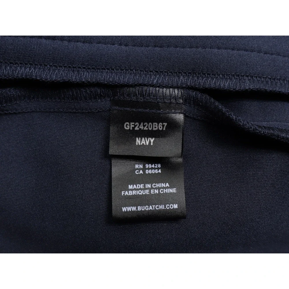 Bugatchi NWT Soft Touch Shorts Sz 2XLKnit Pintuck Navy Blue Preppy Golf